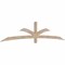 Ekena Millwork Davenport Smooth Timber Gable Bracket, Douglas Fir, 108"W x 22"H x 1 1/2"D x 3 1/2"F, 5/12 Pitch GBW108X22X0204DAV00SDF - alternate 5